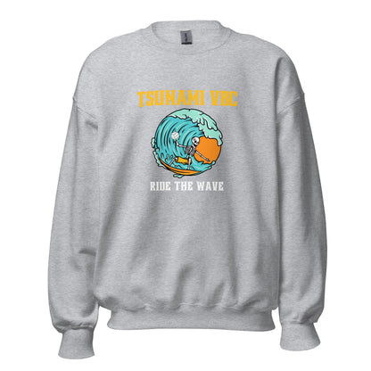 Classic | Sweatshirt | Tsunami Volleyball Club | Surf Wave VBC Logo