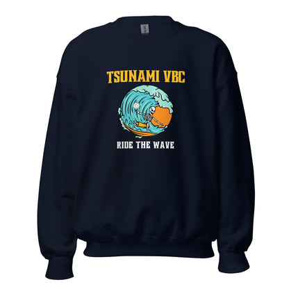 Classic | Sweatshirt | Tsunami Volleyball Club | Surf Wave VBC Logo