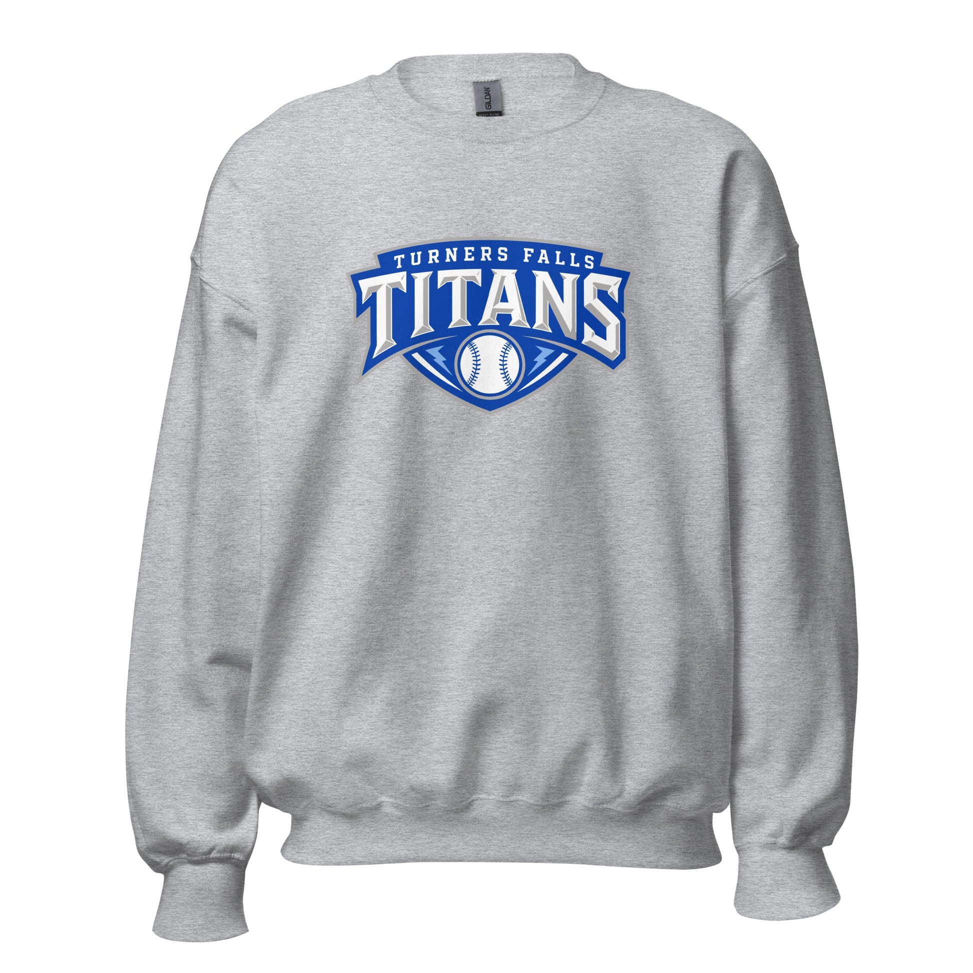Classic | Sweatshirt | Turners Falls Titans | Titan Crest Logo