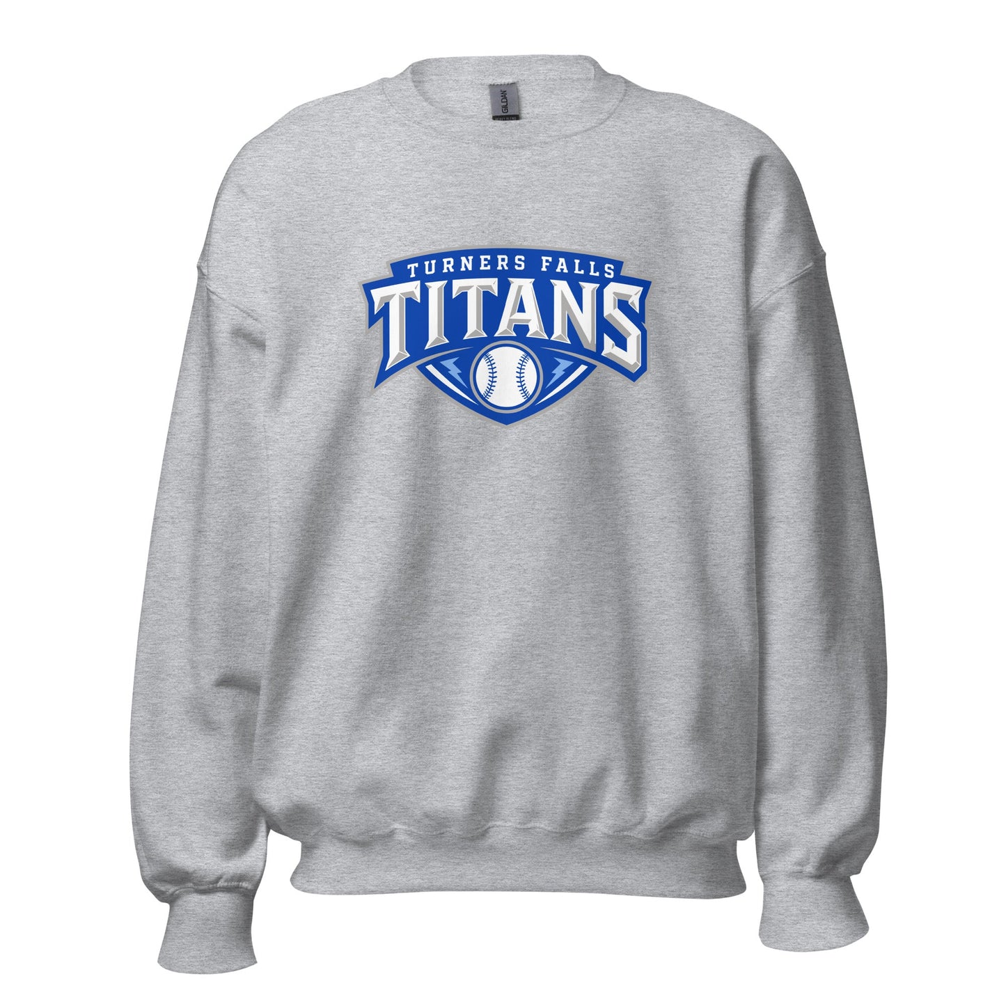 Classic | Sweatshirt | Turners Falls Titans | Titan Crest Logo