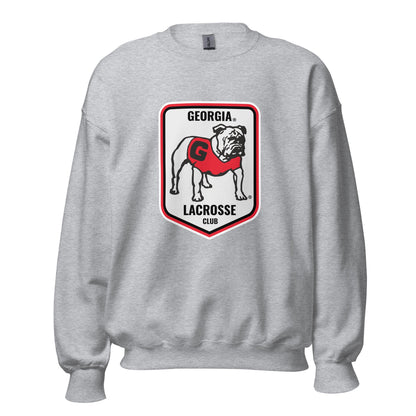 Classic | Sweatshirt | UGA Club Lacrosse | Shield Logo