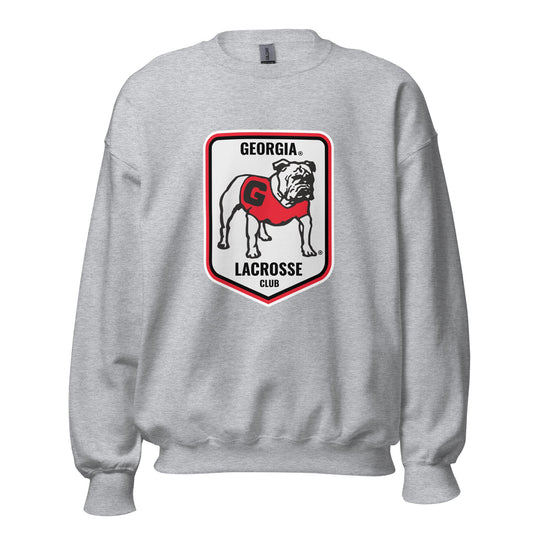 Classic | Sweatshirt | UGA Club Lacrosse | Shield Logo