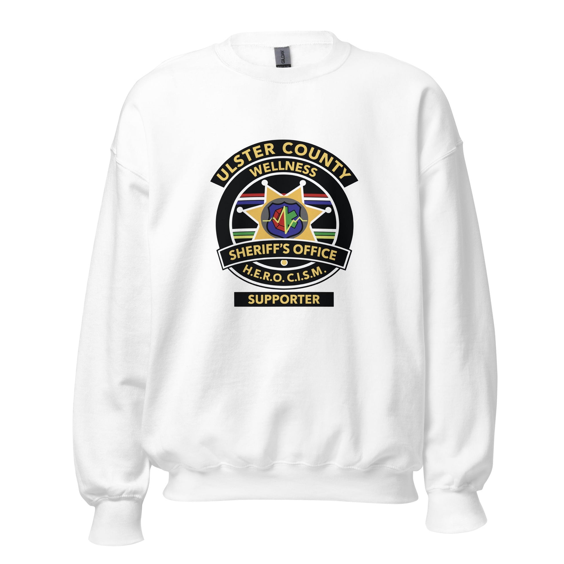 Classic | Sweatshirt | Ulster County Sheriff's Office Wellness Division | Badge Logo