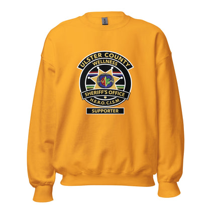 Classic | Sweatshirt | Ulster County Sheriff's Office Wellness Division | Badge Logo