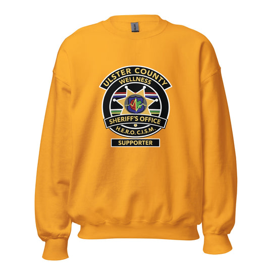 Classic | Sweatshirt | Ulster County Sheriff's Office Wellness Division | Badge Logo