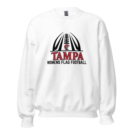 Classic | Sweatshirt | University of Tampa Women's Flag Football | Football Logo