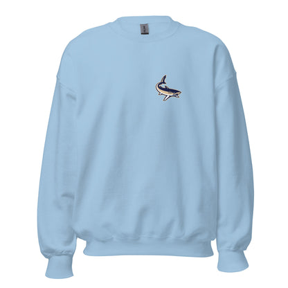 Classic | Sweatshirt | University South Carolina Beaufort Track & Field | Shark Logo
