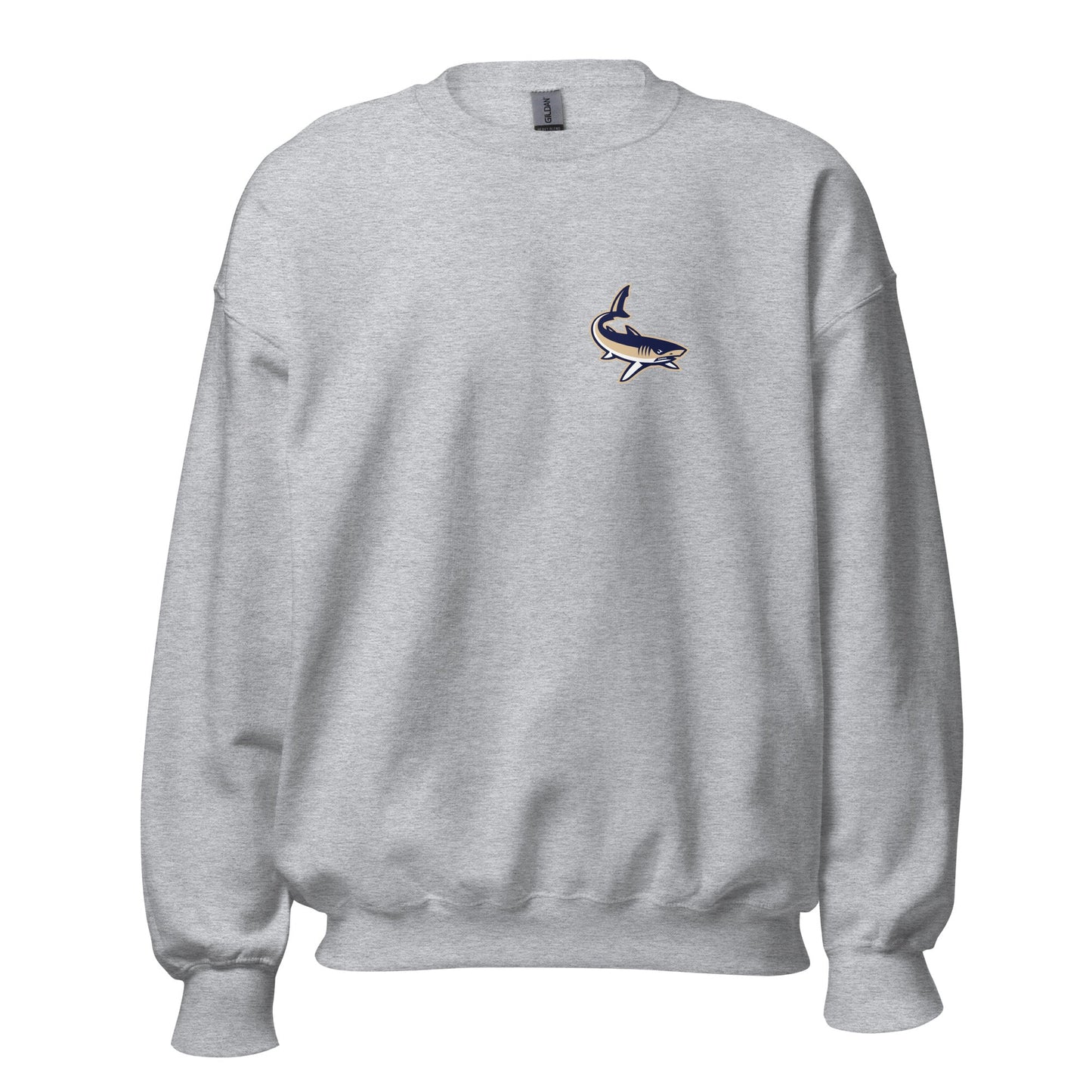Classic | Sweatshirt | University South Carolina Beaufort Track & Field | Shark Logo