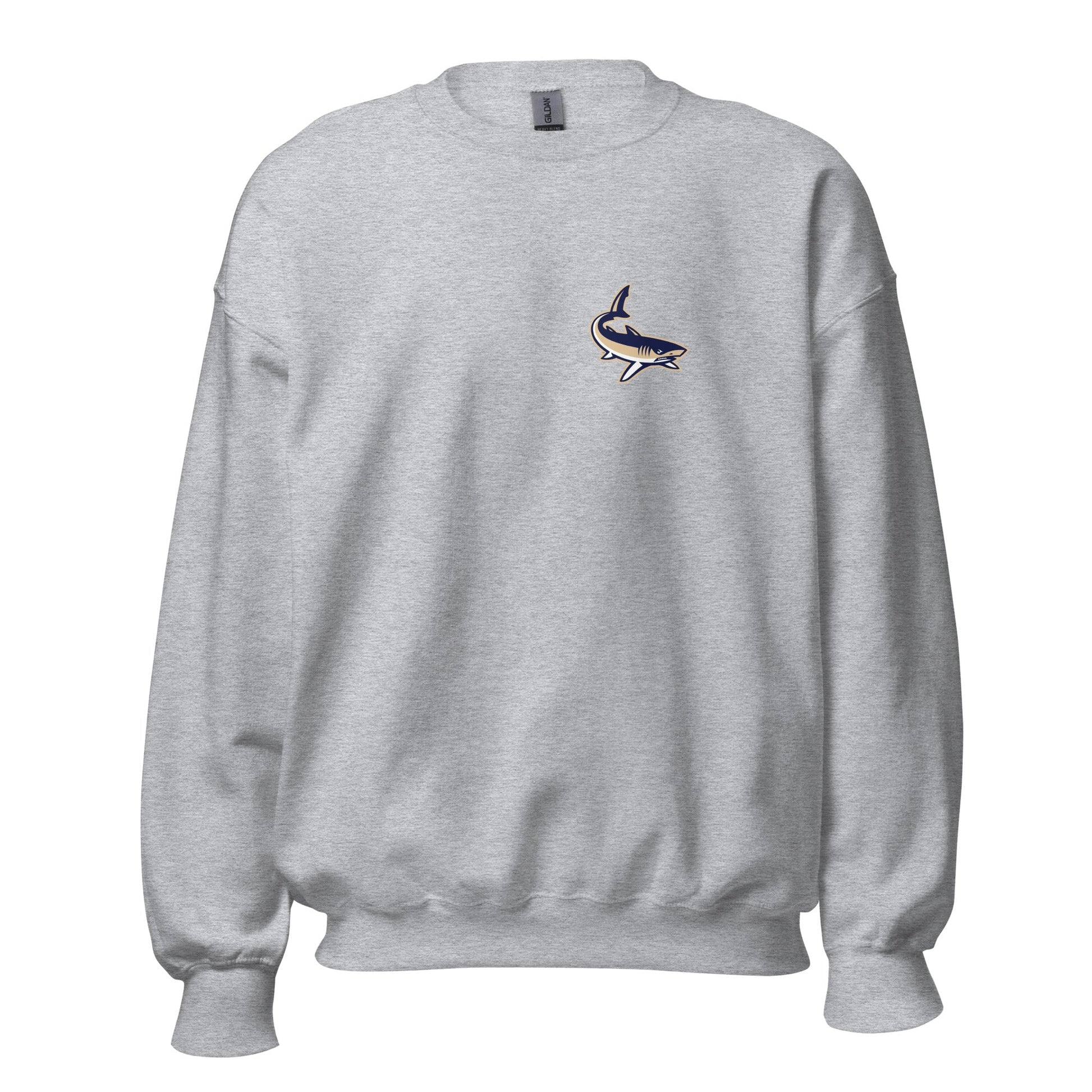 Classic | Sweatshirt | University South Carolina Beaufort Track & Field | Shark Logo