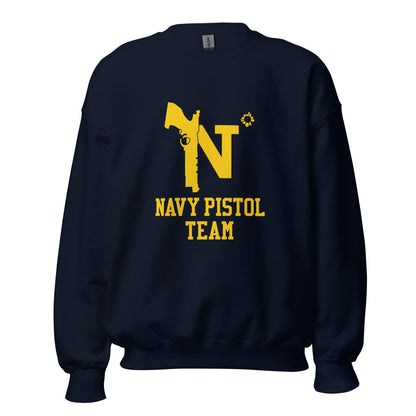 Classic | Sweatshirt | USNA Pistol Team | Crest Logo