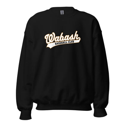 Classic | Sweatshirt | Wabash Baseball Club | Alt Logo 1