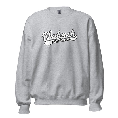 Classic | Sweatshirt | Wabash Baseball Club | Alt Logo 2