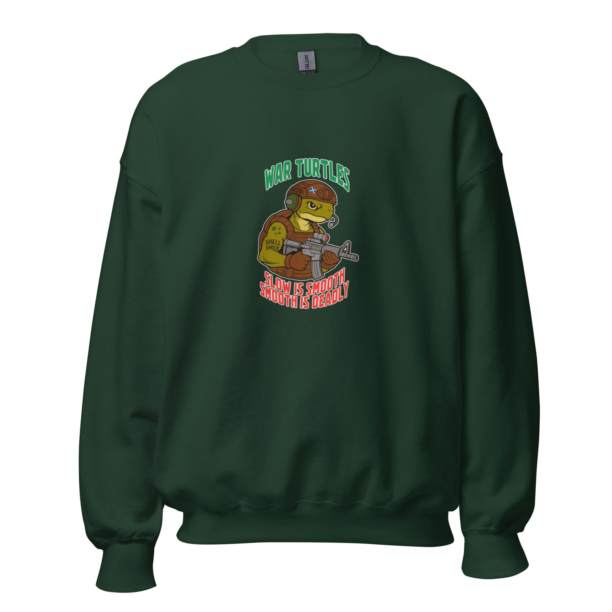 Classic | Sweatshirt | War Turtles | Mascot Logo
