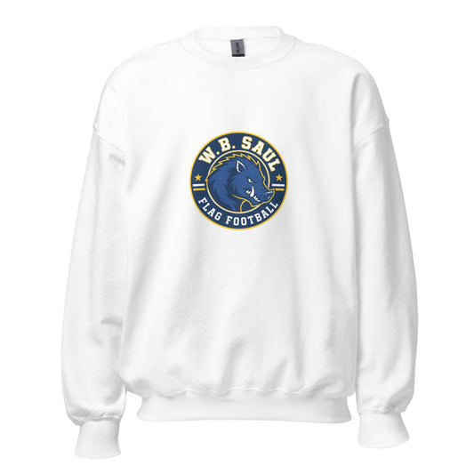Classic | Sweatshirt | W.B.Saul Razorbacks | Badge Logo