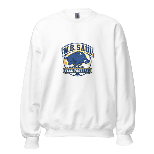 Classic | Sweatshirt | W.B.Saul Razorbacks | Emblem Logo