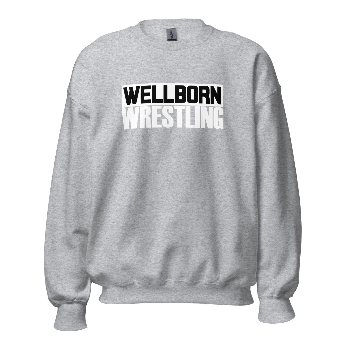 Classic | Sweatshirt | Wellborn Youth Wrestling | Script Logo