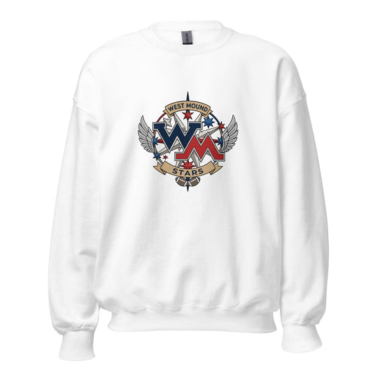 Classic | Sweatshirt | West Mound Stars | Crest Logo