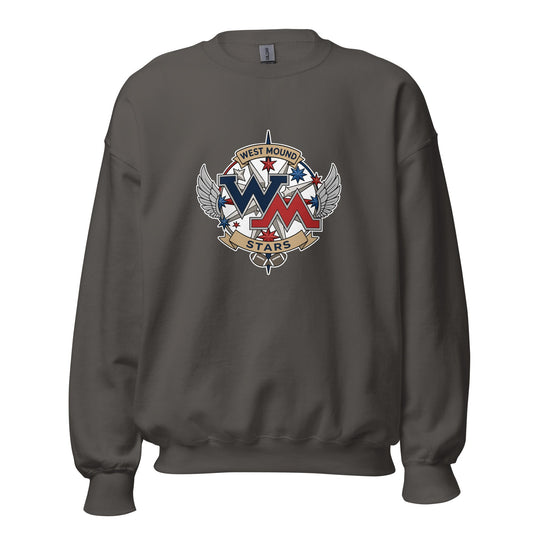 Classic | Sweatshirt | West Mound Stars | Crest Logo