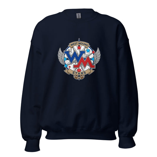 Classic | Sweatshirt | West Mound Stars | Emblem Logo