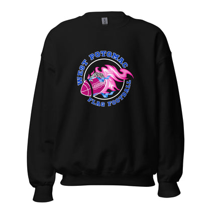 Classic | Sweatshirt | West Potomac Flag Football | Crest Logo