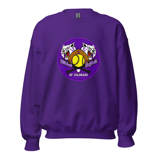 Classic | Sweatshirt | Wildcats Softball | Badge Logo