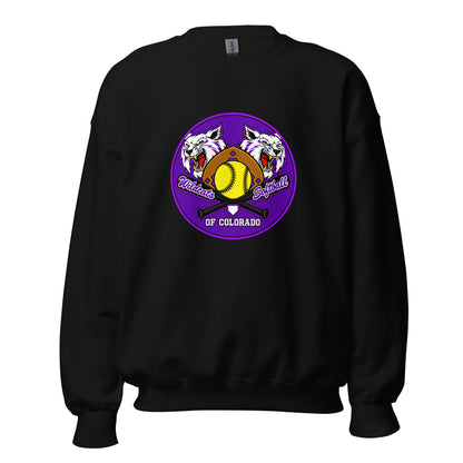 Classic | Sweatshirt | Wildcats Softball | Badge Logo