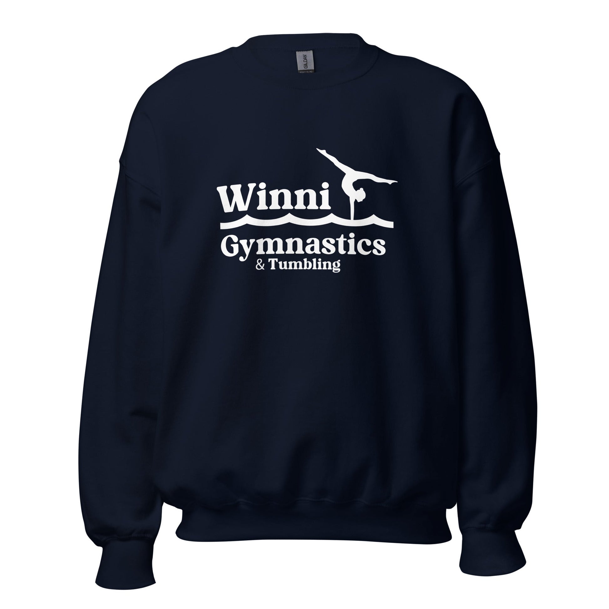Classic | Sweatshirt | Winni Gymnastics | Tumbling Logo