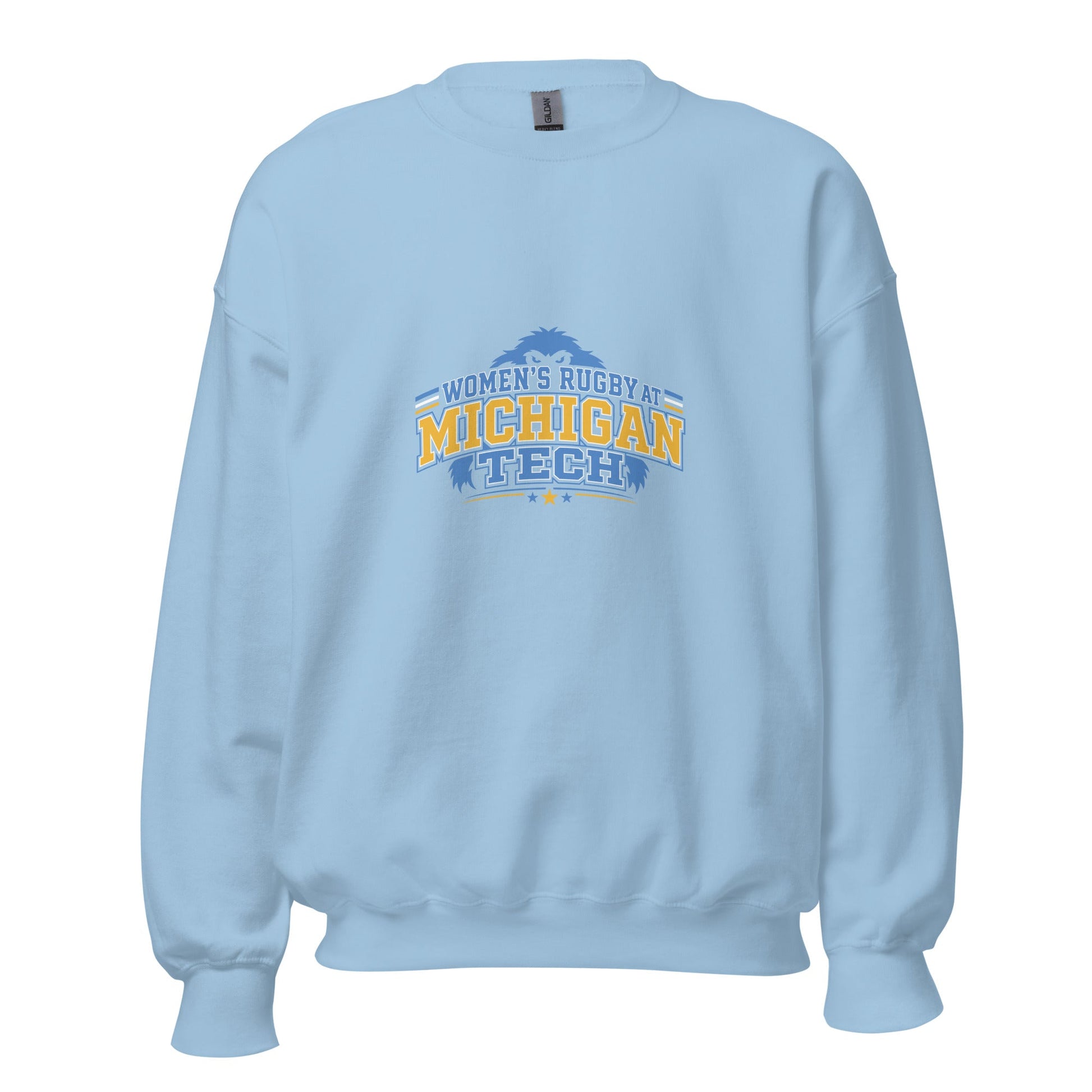 Classic | Sweatshirt | Women’s Rugby at Michigan Tech | Varsity Crest Logo