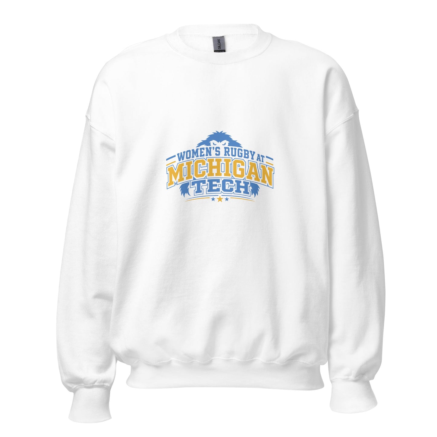 Classic | Sweatshirt | Women’s Rugby at Michigan Tech | Varsity Crest Logo