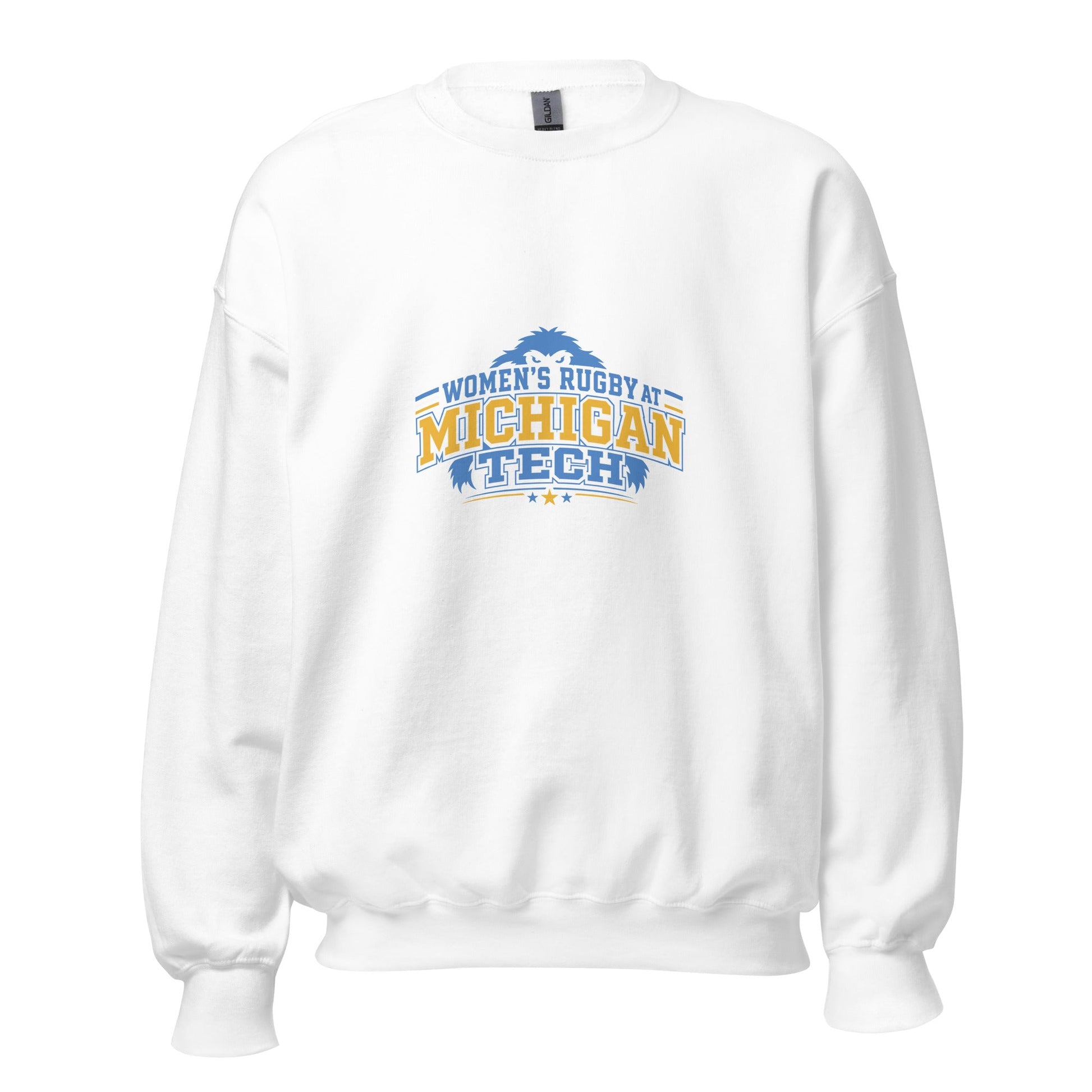 Classic | Sweatshirt | Women’s Rugby at Michigan Tech | Varsity Crest Logo
