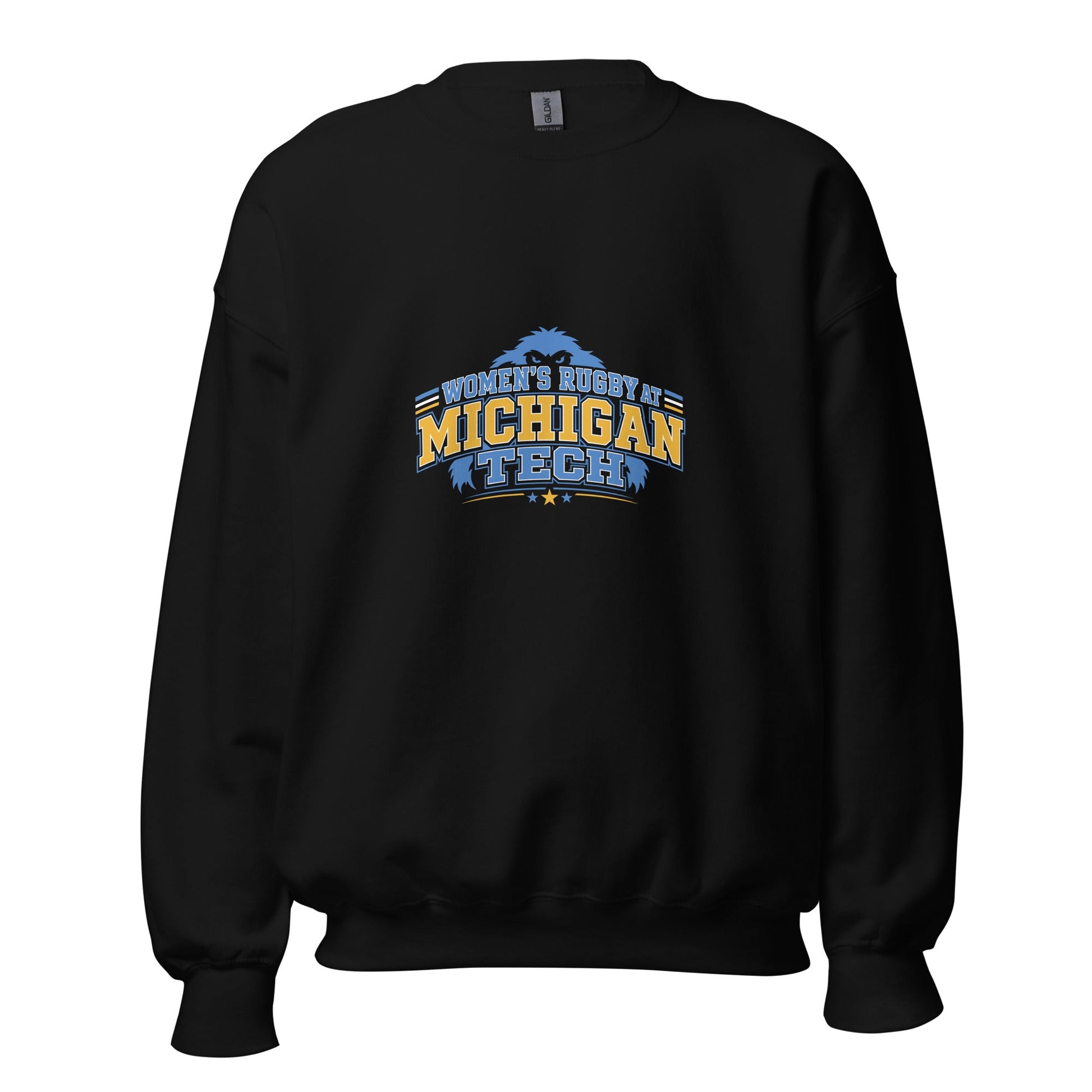 Classic | Sweatshirt | Women’s Rugby at Michigan Tech | Varsity Crest Logo