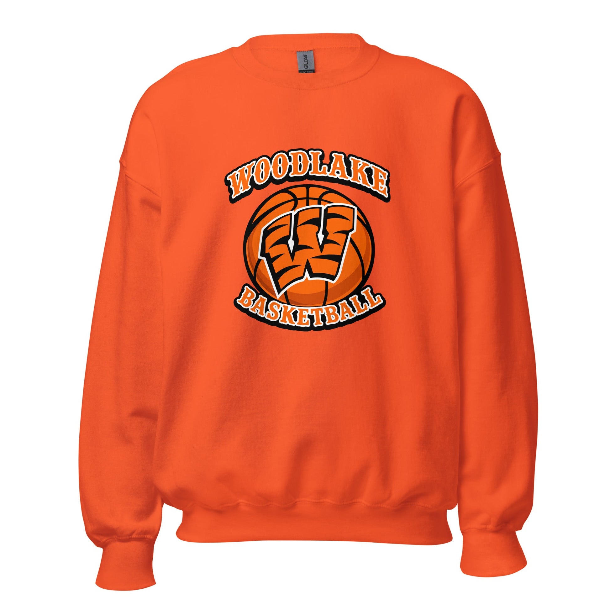 Classic | Sweatshirt | Woodlake Boys Basketball | Athletics Logo