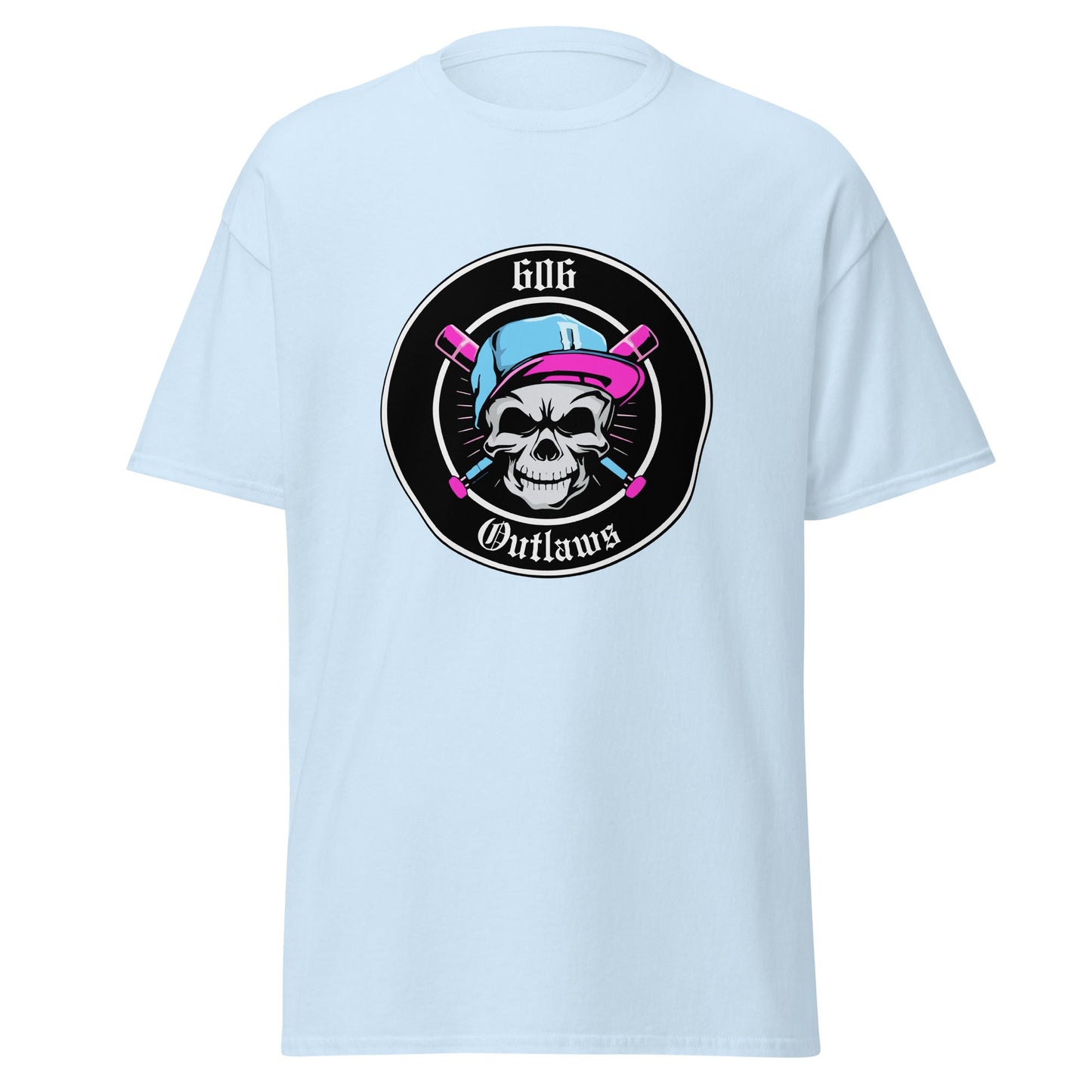 Classic | T-Shirt | 606 Outlaws Baseball | Badge Logo