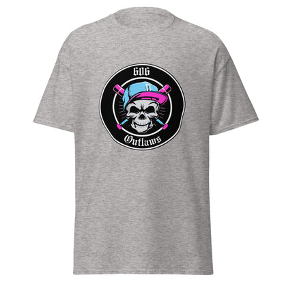 Classic | T-Shirt | 606 Outlaws Baseball | Badge Logo