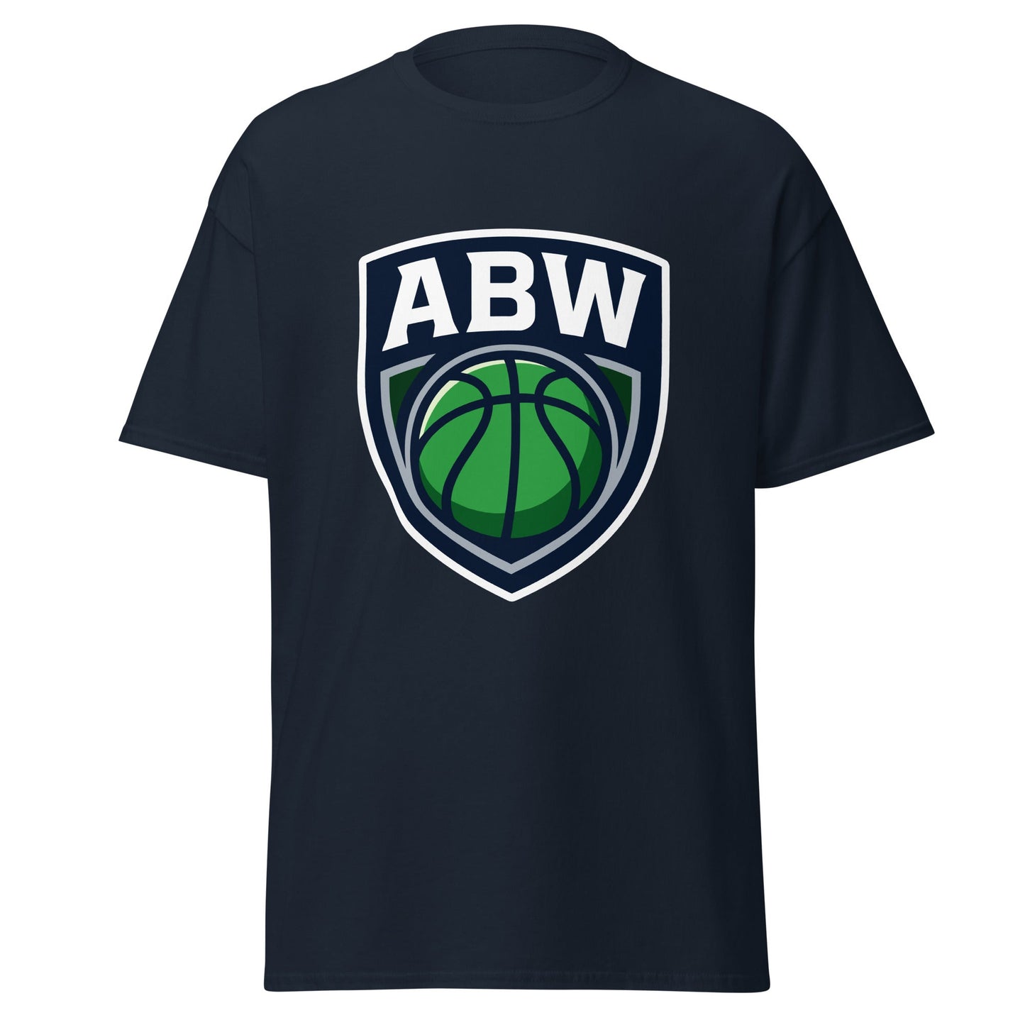 Classic | T-Shirt | A Better Way Basketball Program | Shield Logo
