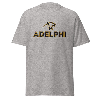 Classic | T-Shirt | Adelphi Womens Soccer | Apex Panther Logo