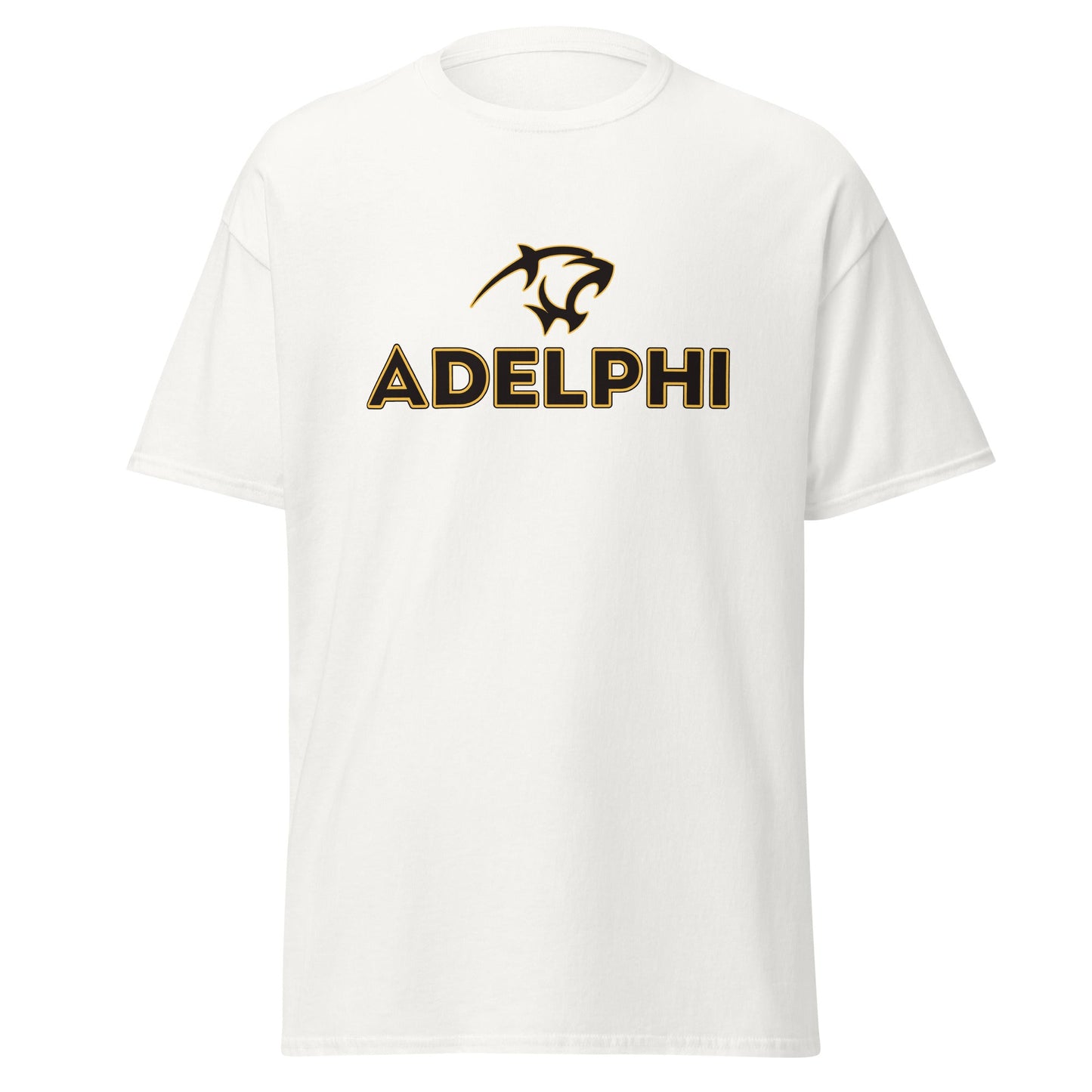 Classic | T-Shirt | Adelphi Womens Soccer | Apex Panther Logo
