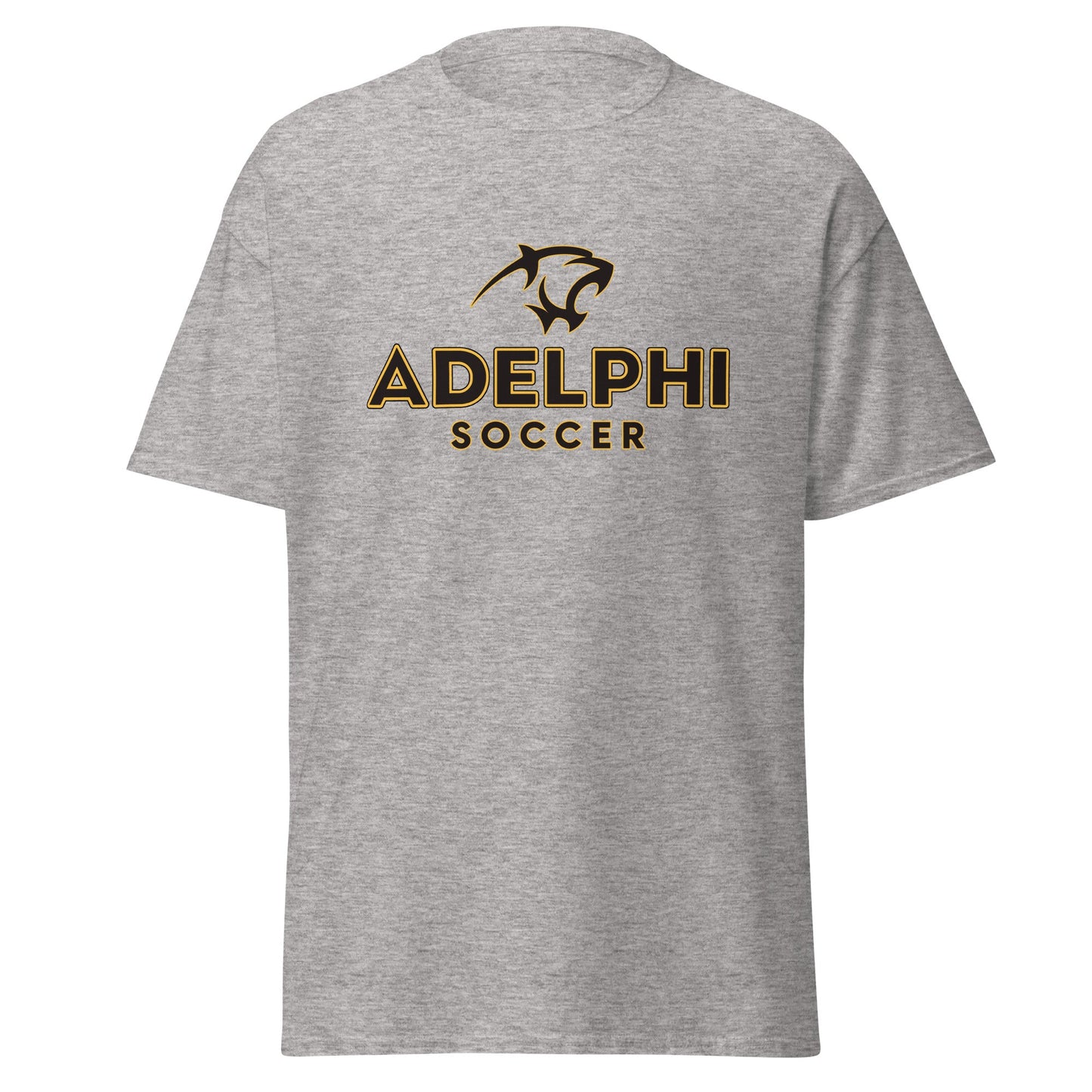 Classic | T-Shirt | Adelphi Womens Soccer | Vanguard Mark Logo
