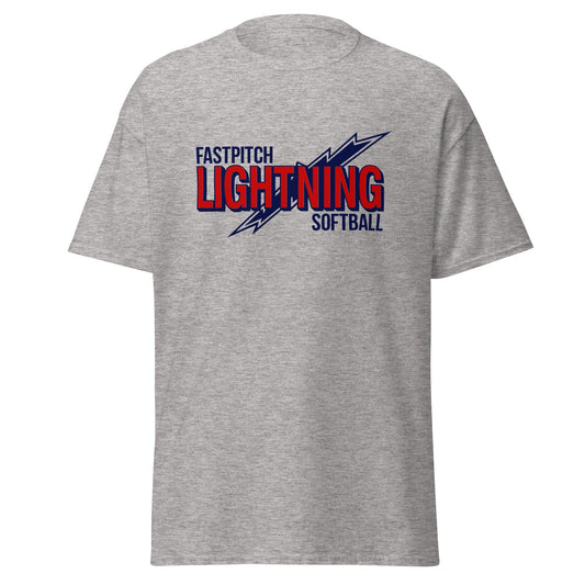 Classic | T-Shirt | Amherst Lightning Softball | Lightning Logo