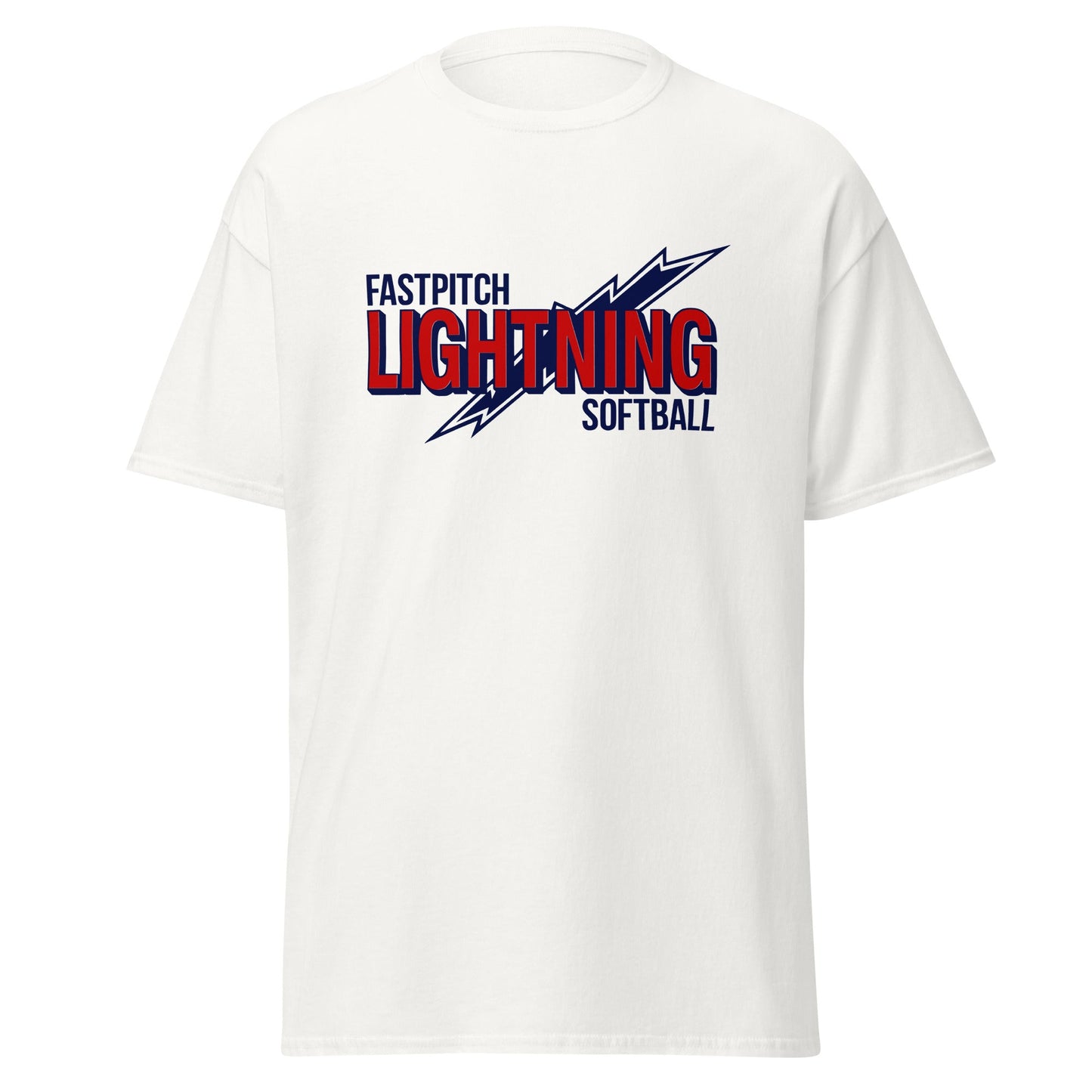 Classic | T-Shirt | Amherst Lightning Softball | Lightning Logo