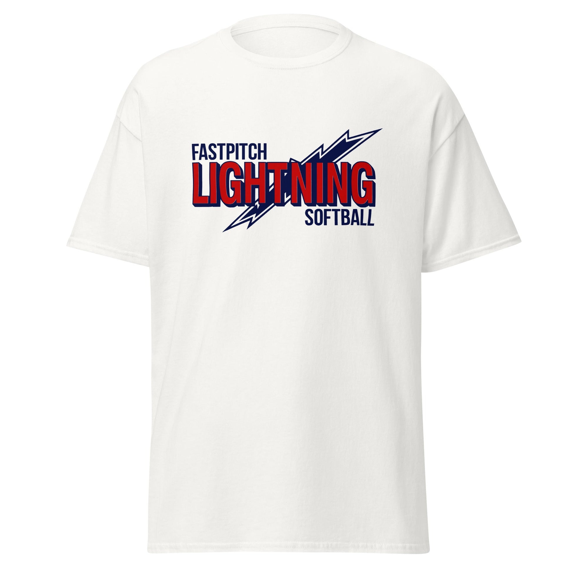 Classic | T-Shirt | Amherst Lightning Softball | Lightning Logo