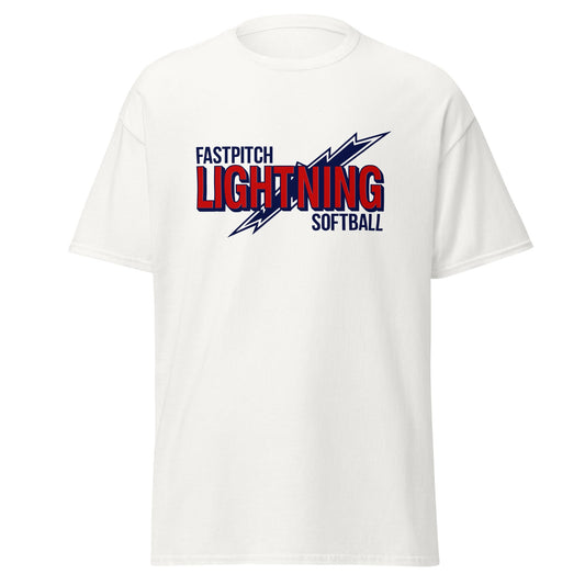 Classic | T-Shirt | Amherst Lightning Softball | Lightning Logo
