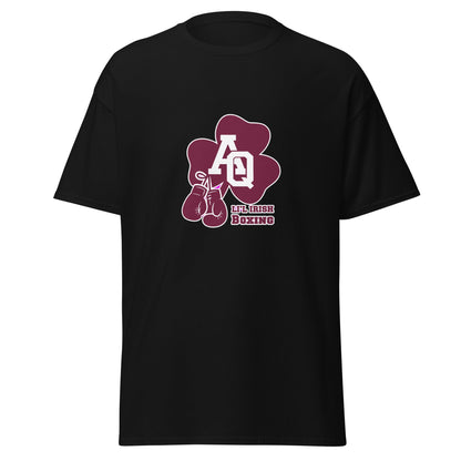 Classic | T-Shirt | Aquinas Li’l Irish Boxing | AQ Shamrock Logo