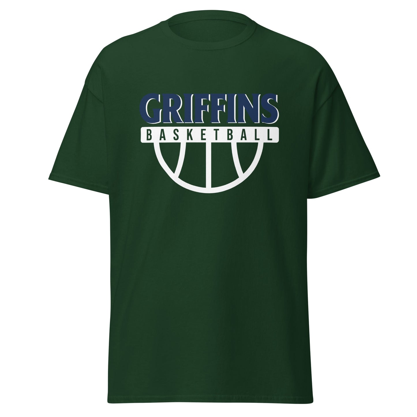 Classic | T-Shirt | Arma Dei Academy Basketball | Griffins Basketball Logo