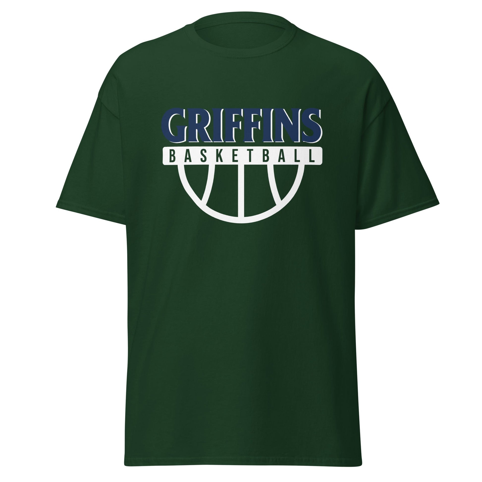 Classic | T-Shirt | Arma Dei Academy Basketball | Griffins Basketball Logo