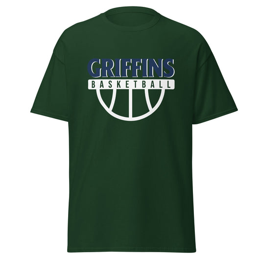 Classic | T-Shirt | Arma Dei Academy Basketball | Griffins Basketball Logo