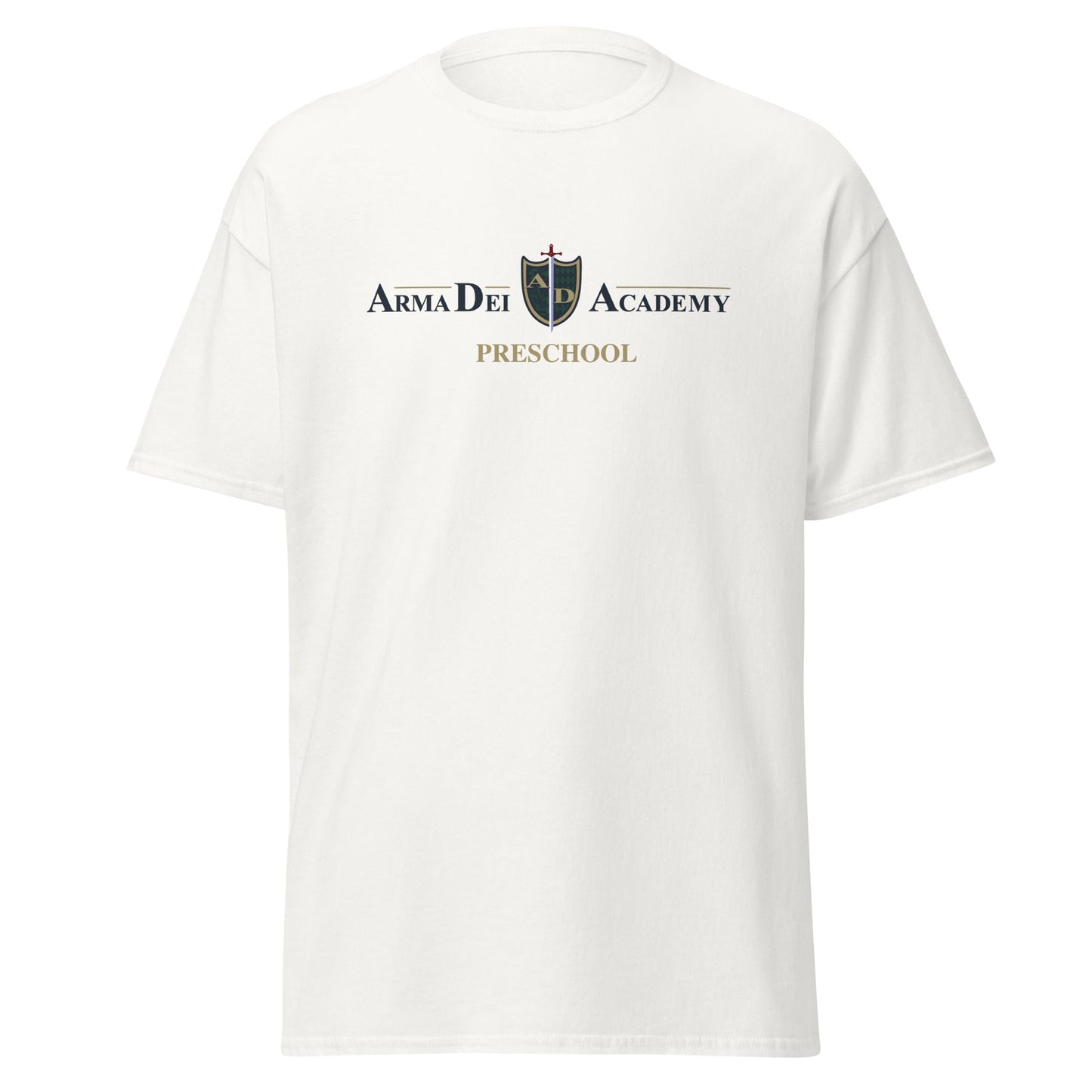 Classic | T-Shirt | Arma Dei Academy Preschool | Alt Logo