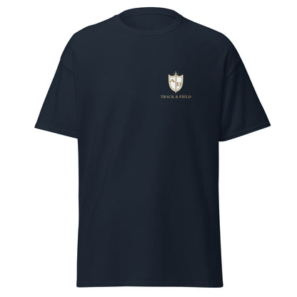 Classic | T-Shirt | Arma Dei Academy Track and Field | Shield Logo