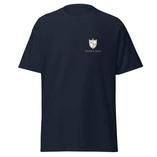 Classic | T-Shirt | Arma Dei Academy Track and Field | Shield Logo