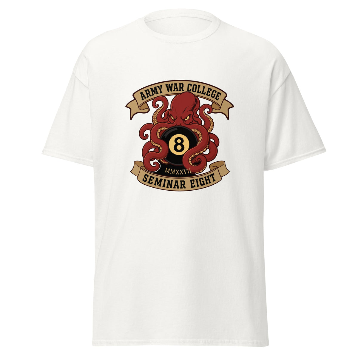 Classic | T-Shirt | Army War College (Seminar 8) | Crest Logo